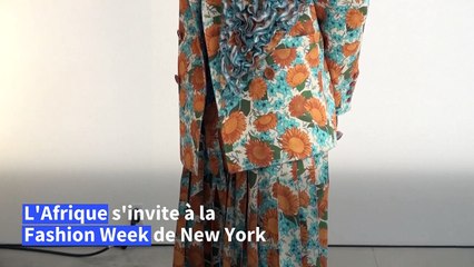 New York Fashion Week: Jacques Agbobly veut "mettre l'Afrique sur la carte" de la mode
