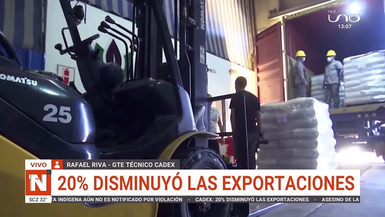 Porque disminuyen las exportaciones según la Cadex