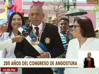 Bolívar | Gob. Marcano conmemoró 205 años del discurso del Libertador en el Congreso de Angostura
