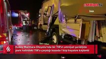 Kuzey Marmara Otoyolu'nda feci kaza! Park halindeki TIR'a çarptı: 1 ölü, 1 yaralı