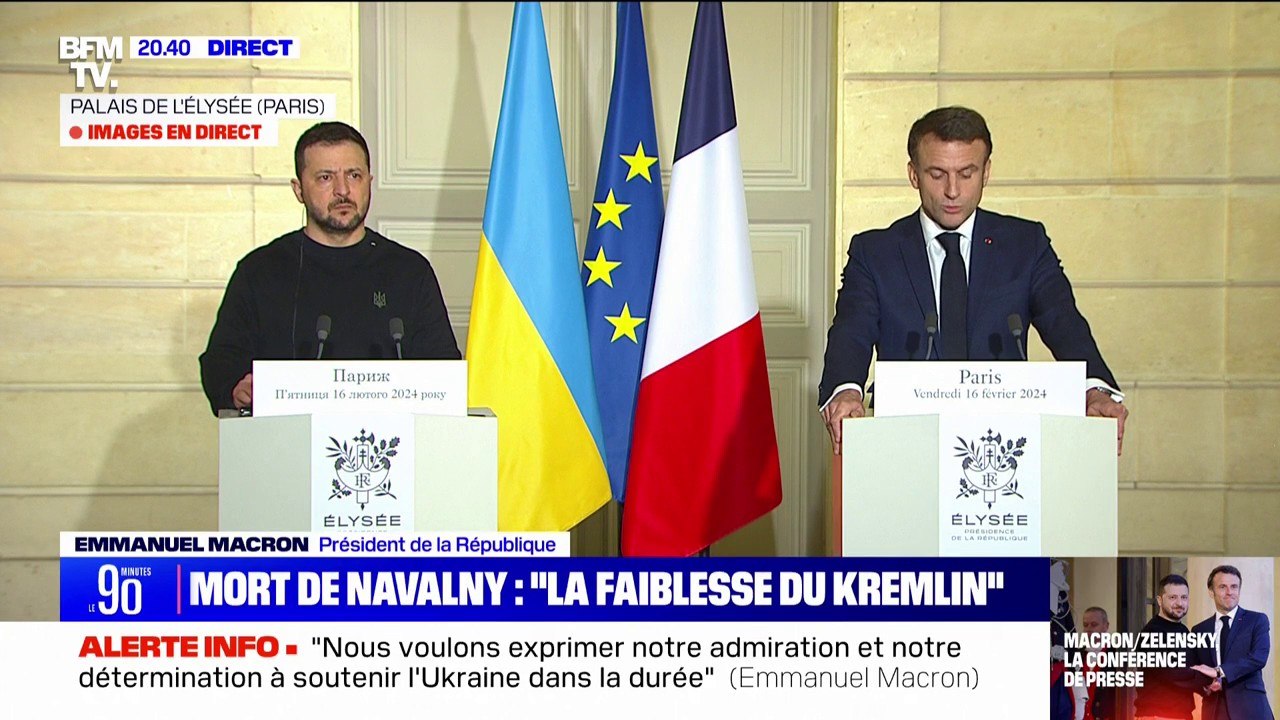 Guerre en Ukraine: "La France s'est engagée à apporter jusqu'à trois milliards d'euros d'aide militaire supplémentaire" affirme Emmanuel Macron