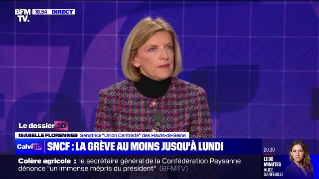60 jours dans l'année sanctuarisés : Isabelle Florennes (sénatrice “Union Centriste”) détaille la proposition de loi de son groupe pour encadrer le droit de grève dans les entreprises publiques
