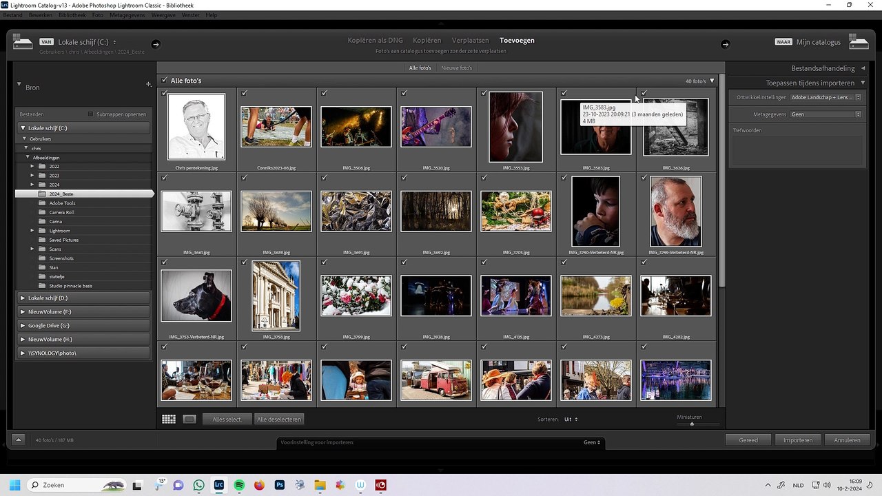 LR Uitleg hoe een  presentatie te maken in de presentatie modulle
