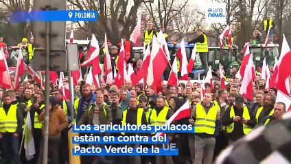 Prosiguen las protestas del sector agrícola en toda Europa