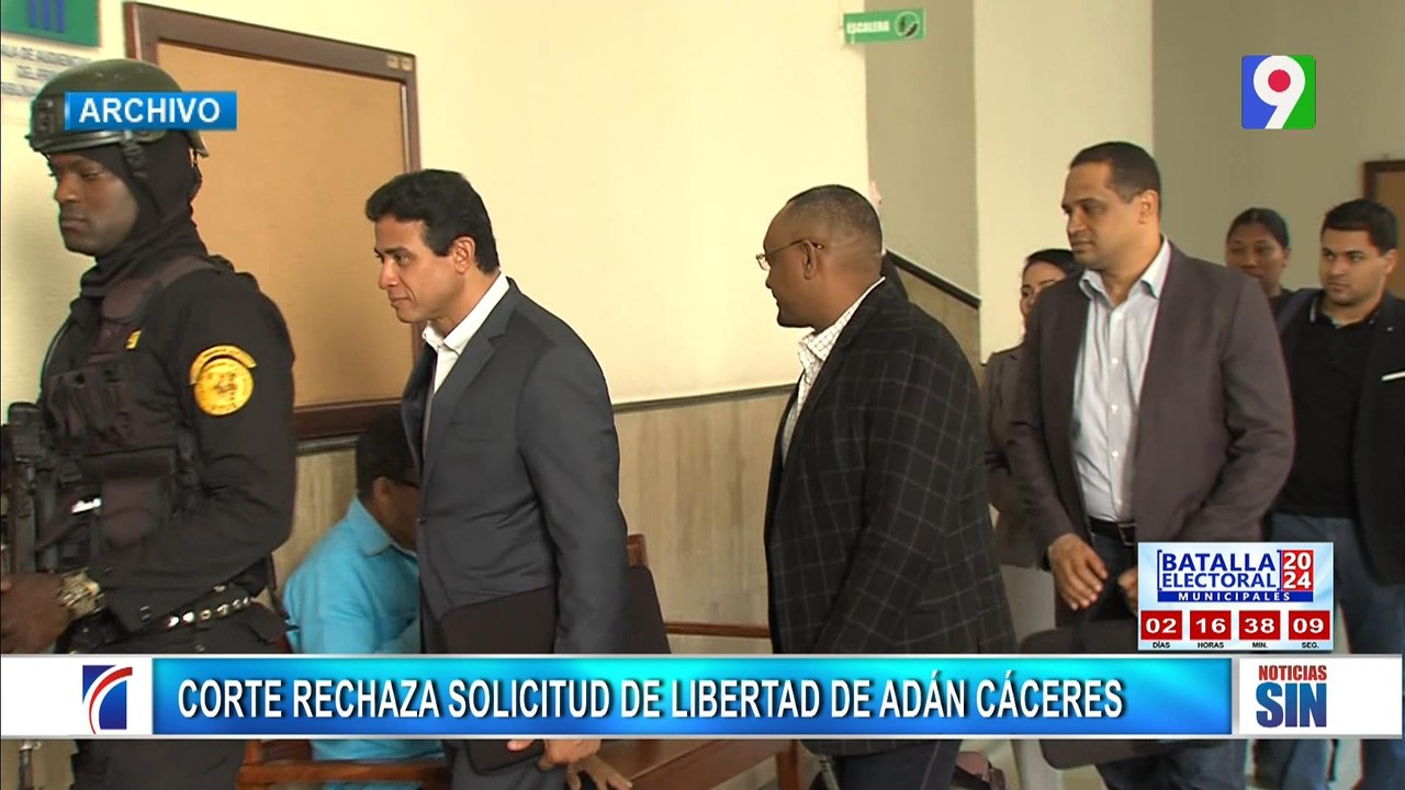 Tribunal rechaza recurso de apelación para Adán Cáceres | Primera Emisión SIN