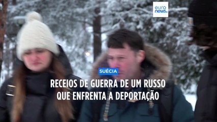 Russo que enfrenta deportação da Suécia receia ser chamado para a guerra