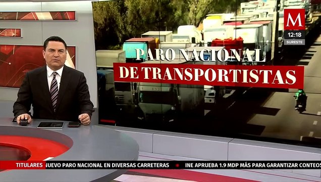 Frenan paro de transportistas en Puebla, logran acuerdo con Segob