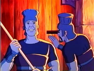 Sansão e Dalila   Desenhos Bíblicos Hanna Barbera   A Maior das Aventuras