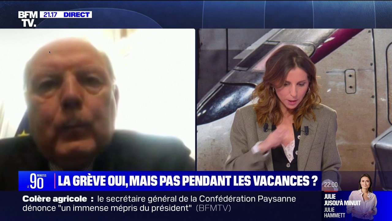 Grève à la SNCF: "S'il y a un droit de grève, il n'est pas absolu, ni supérieur aux autres", pour Hervé Marseille (président du groupe “Union Centriste” au Sénat)
