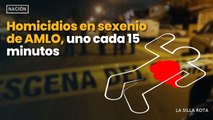 Homicidios en #sexenio de #amlo , uno cada 15 minutos