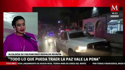 Alcaldesa de Chilpancingo respalda reunión de obispos con el 'narco': "vale la pena"
