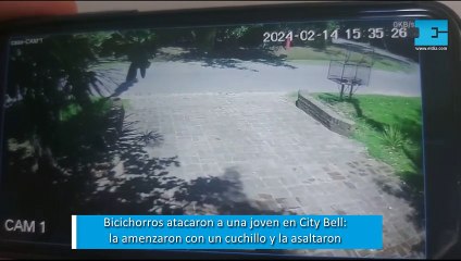 La Plata: bicichorros atacaron a una joven en City Bell