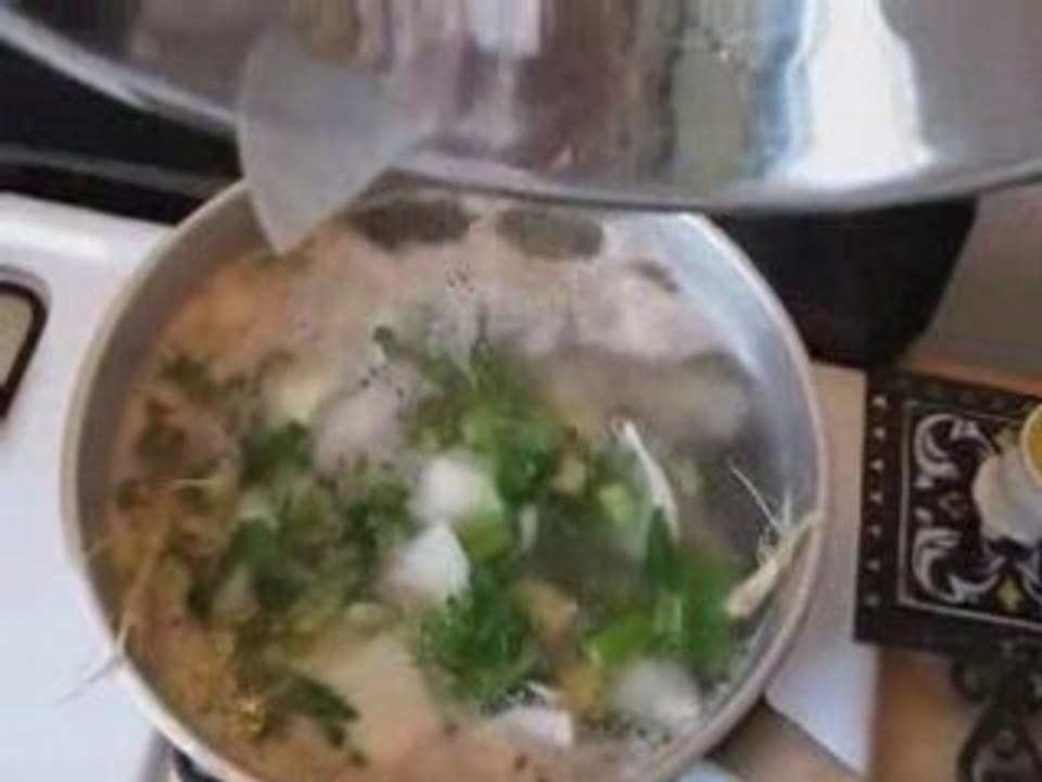 Thai chicken wings soup boy!