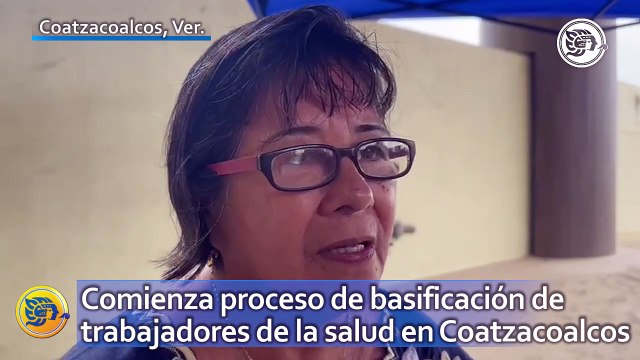 Comienza proceso de basificación de trabajadores de la salud en Coatzacoalcos