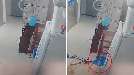 En video: 'fantasma' fue captado en reconocida cadena de farmacias de Colombia