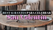 Restaurantes para celebrar San Valentín