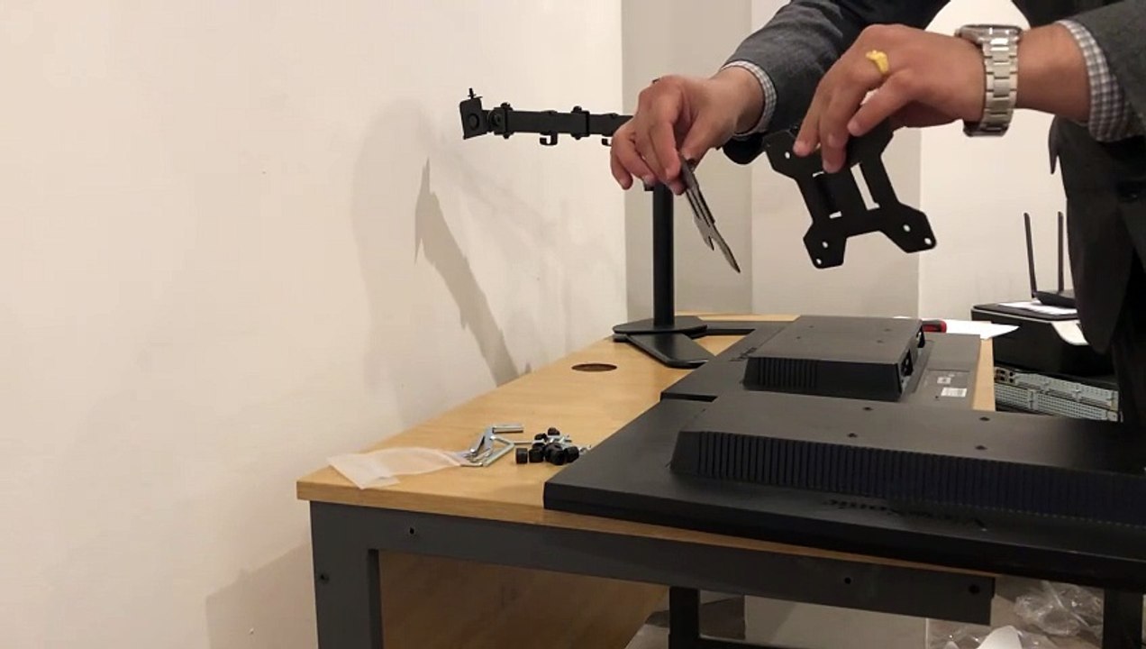 How to SET-UP a Desktop Computer with Dual Monitors - For Office Use | Part 3