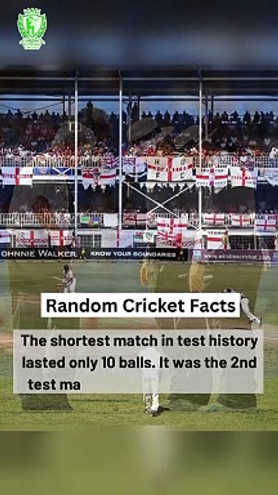 Shortest test match in history #euphoriacricket