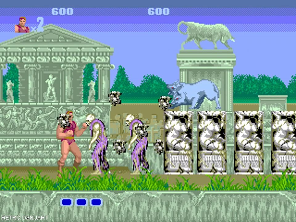 ALTERED BEAST (Sega - Mega Drive - 1988)