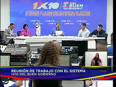 Pdte. Nicolás Maduro designa padrinos y madrinas para profundizar Grandes Misiones y el Sistema 1x10