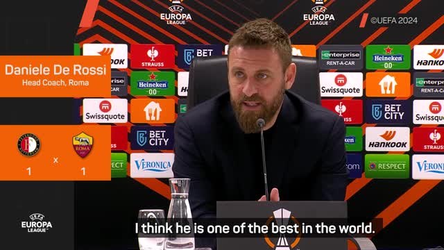 De Rossi says it's unfair to compare Lukaku to Haaland