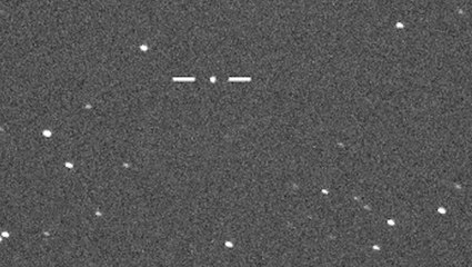 Asteroid Captured By Virtual Telescope Project