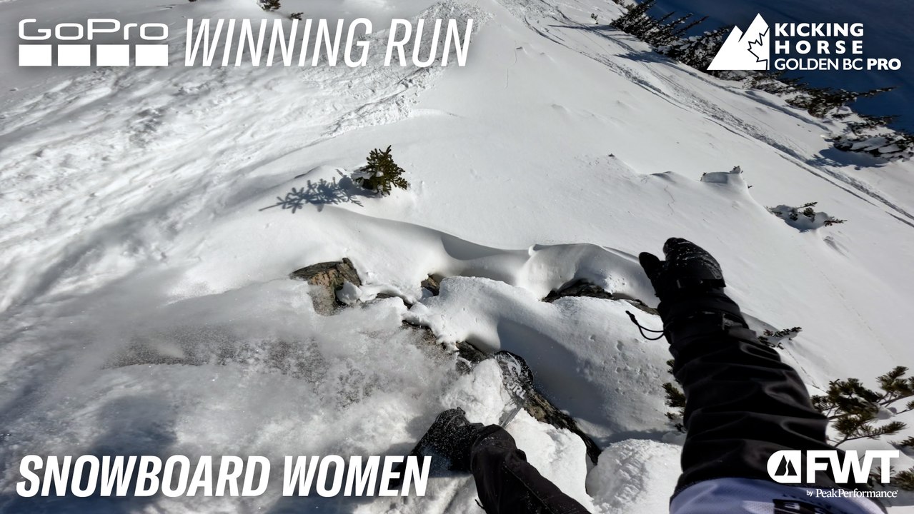 GoPro Winning Run I Snowboard Women