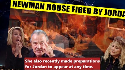 CBS Y&R Spoilers Victor and Nikki's house burned down - Jordan admitted she star