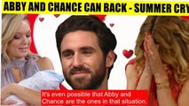 CBS Y&R Spoilers Summer is scared when Abby and Chance get close - Will they get