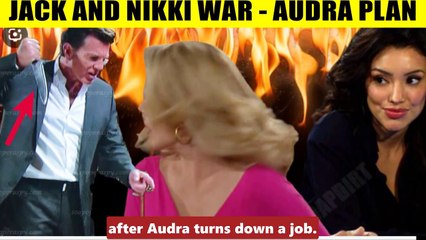 CBS Young And The Restless Spoilers Shock_ Jack and Nikki argue - Audra's sabota