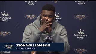 Zion Williamson Discusses Refusing To Come Out Of The Game In The Fourth Quarter