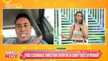 Christian Cueva se solidarizó con Christian Domínguez