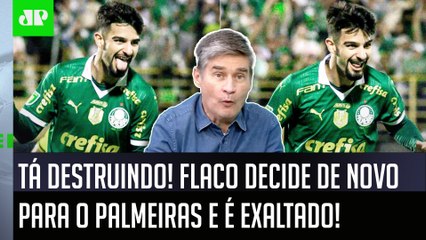 "Gente, o Flaco López está SE TORNANDO um..." Artilheiro DECIDE DE NOVO no Palmeiras e É ELOGIADO!