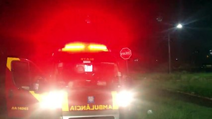 Homem quebra o nariz ao sofrer queda na Rua São Roque, no Periolo