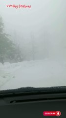 Snow Falling Awesome view