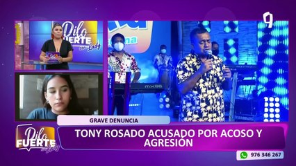 Tony Rosado: joven que lo denuncia revela que cantante realiza bromas de connotación sexual