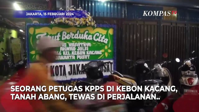 Kronologi Petugas KPPS Meninggal di Perjalanan Mengantar Logistik Pemilu 2024