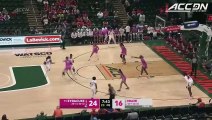 Syracuse vs Miami Game Highlights 2023-24 ACC Women's Basketball