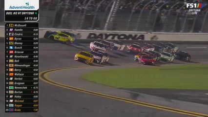 NASCAR Cup Series 2024 Duel 2 Daytona Massive Hit Blaney Big One