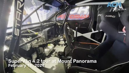 SuperVan 4.2 tour at Mount Panorama
