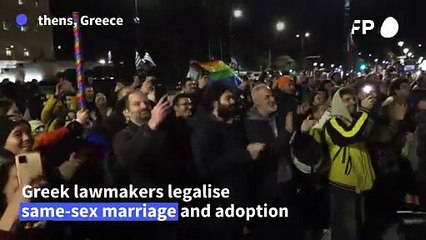 Greece legalises same-sex marriage and adoption