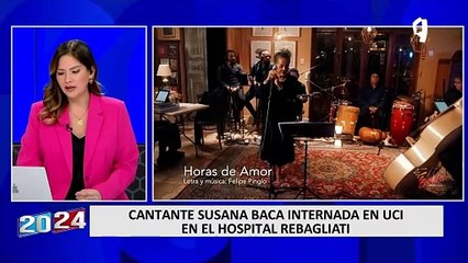 Susana Baca está hospitalizada en UCI por complicaciones de salud