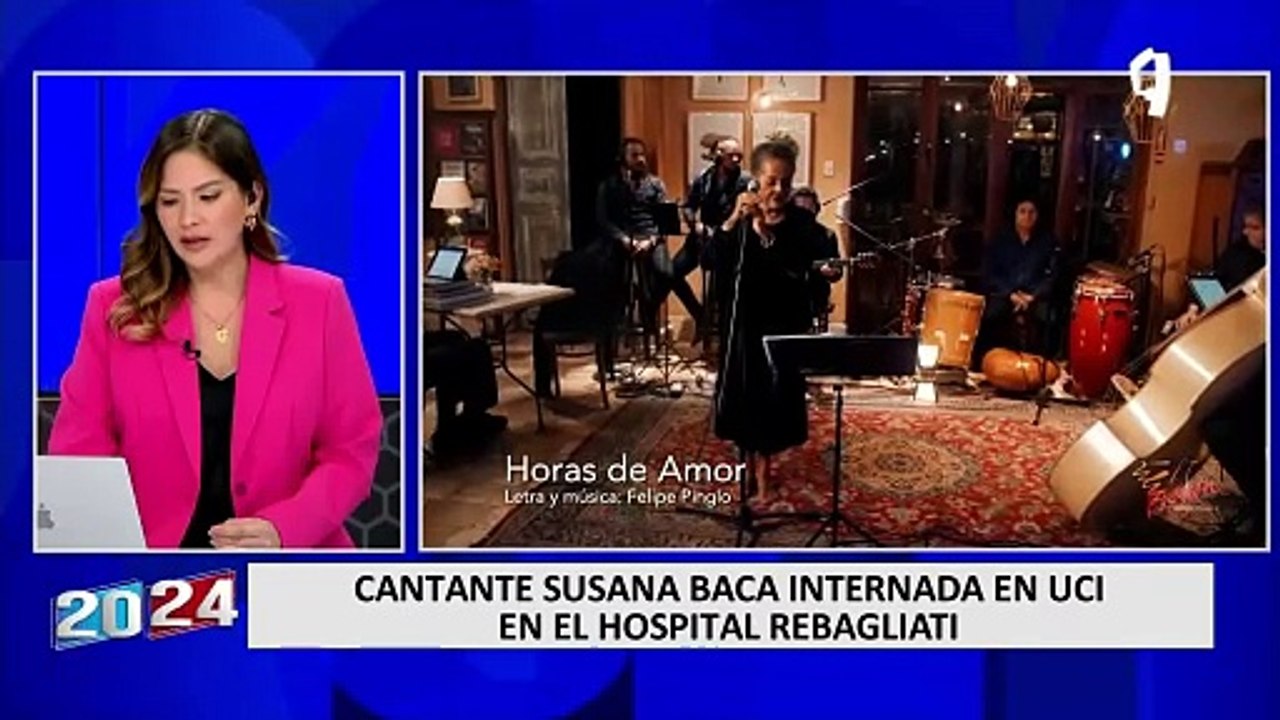 Susana Baca está hospitalizada en UCI por complicaciones de salud