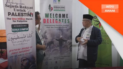 Bina semula Palestin, MAPIM kerjasama dengan 50 NGO