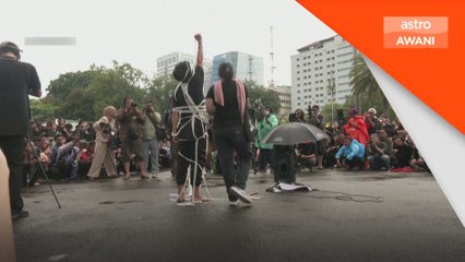 PILPRES 2024: Tunjuk perasaan di Jakarta bantah kemenangan Prabowo