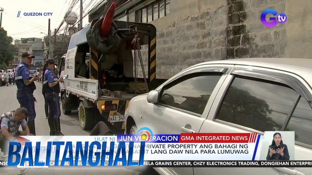 Mga sagabal na sasakyan sa kalsada, binigyan ng ticket o hinatak | BT
