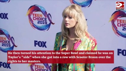 Download Video: Kanye West Refutes Claims of Taylor Swift's Super Bowl Involvement.