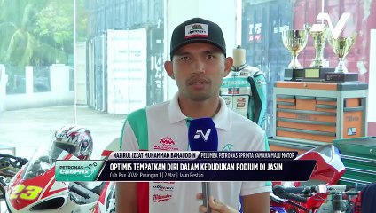 Nazirul Izzat sasar podium di saingan Cub Prix 2024
