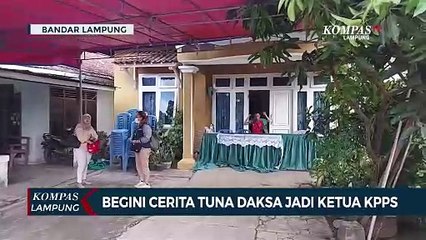 Begini Cerita Tuna Daksa Jadi Ketua KPPS
