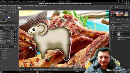 Video #tutorial #curso #completo bien #explicado #edicion #diseño #grafico #linux #gimp